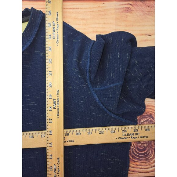 Robert Graham Mens Long Sleeve Navy Crewneck Sweater XL - Picture 8 of 8